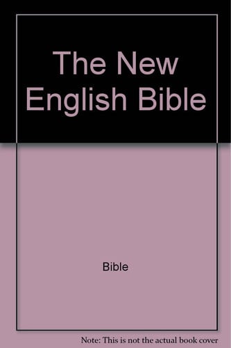 *New English Bible 7 Black