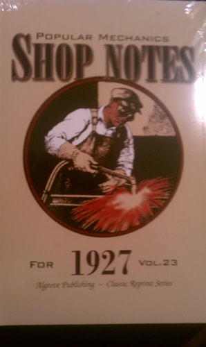 Popular Mechanics Shop Notes for 1924-1930