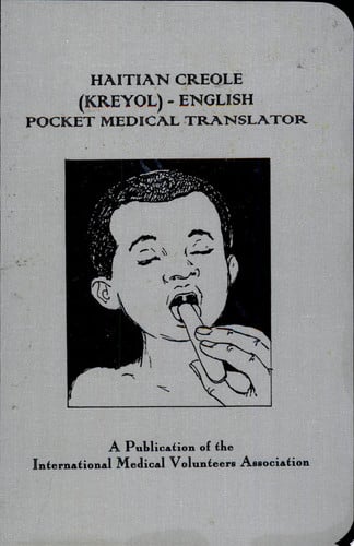 Haitian Creole (Kreyol) - English Pocket Medical Translator
