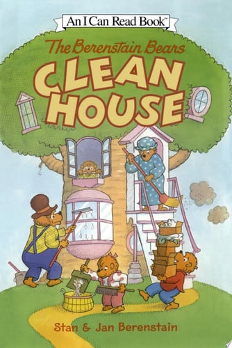 The Berenstain Bears Clean House (I Can Read Book 1)