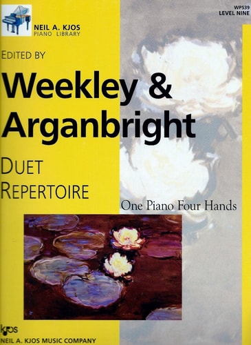 WP539 - Duet Repertoire Level 9 - Weekley & Arganbright