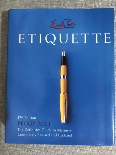 Emily Post's Etiquette, 17th Edition