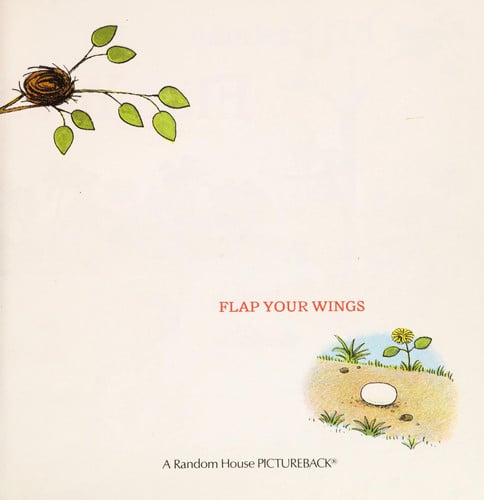 Flap Your Wings (Random House Pictureback)