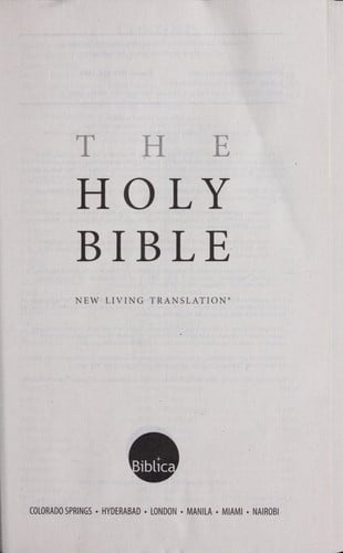 The Holy Bible: New Living Translation by Biblica (2004-05-04)