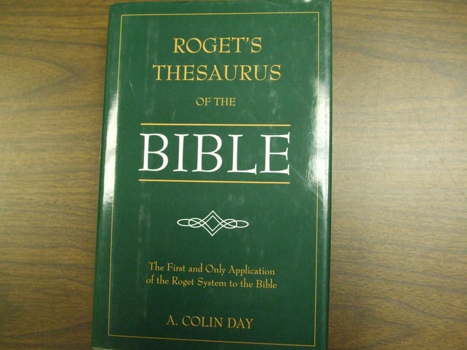 Roget's Thesaurus of the Bible