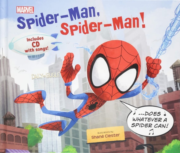 Spider-Man, Spider-Man! Includes CD with Song!