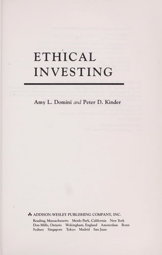 Ethical Investing