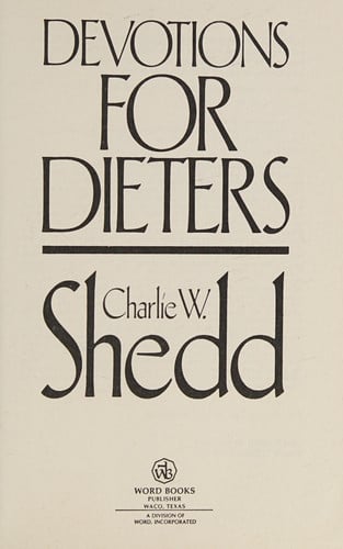 Devotions for Dieters