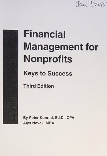 Financial Management for Nonprofits: Keys to Success