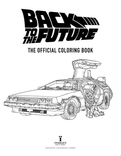 Back to the Future: The Official Coloring Book