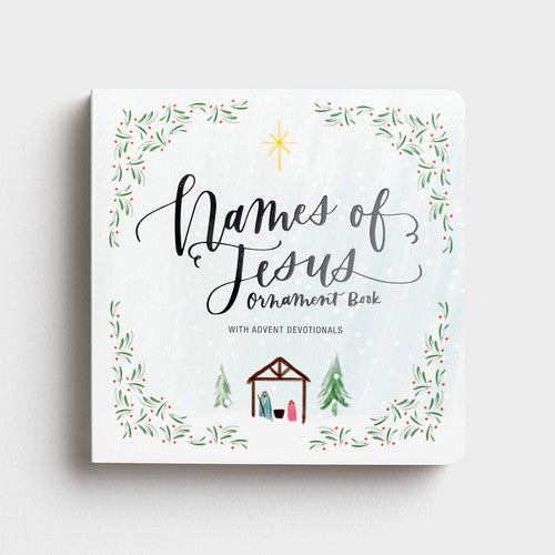 Names of Jesus Advent Ornament Book With Advent Devotionals