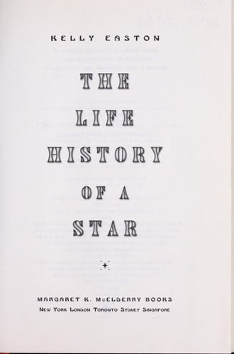 The Life History of a Star