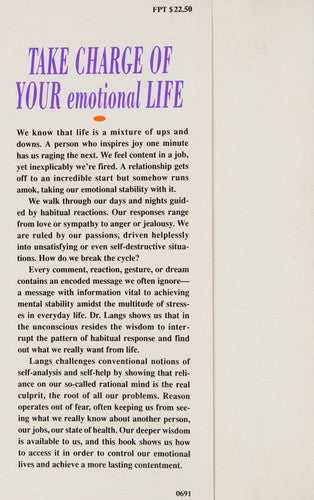Take Charge of Your Emotional Life: Self-Analysis Day by Day