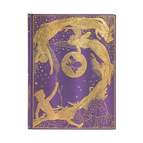 Violet Fairy Ultra Lined Hardcover Journal, 144pg, 120GSM by Paperblanks (Lang's Fairy Books)