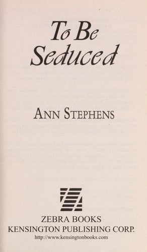 To Be Seduced
