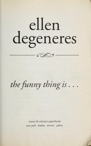 The Funny Thing Is...