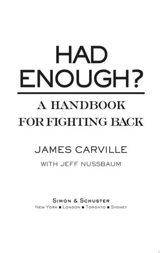 Had Enough?: A Handbook for Fighting Back