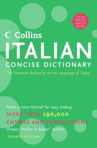 Collins Italian Concise Dictionary, 4e