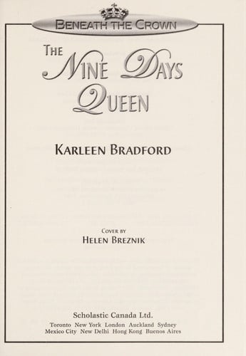 Beneath the Crown: The Nine Days Queen