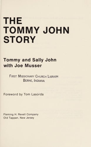 The Tommy John Story