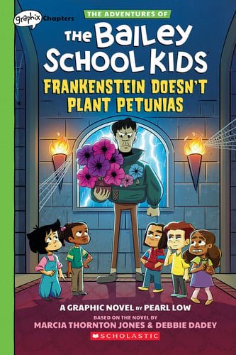 Frankenstein doesn't plant petunias: a graphic novel
