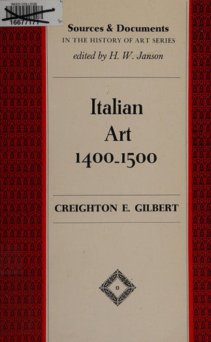 Italian Art: 1400-1500 (Sources & Documents in the History of Art Series)