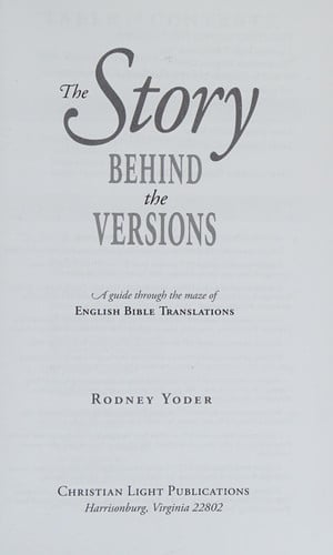 The Story Behind the Versions