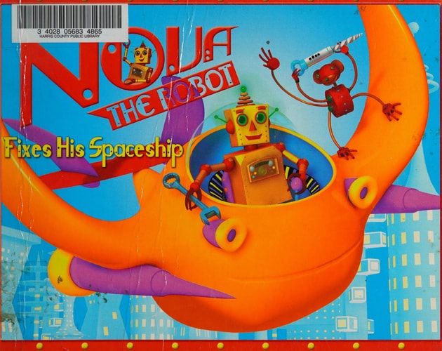 Nova the Robot Fixes His Spaceship