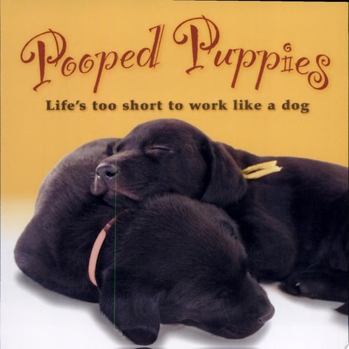 Pooped Puppies: Life's Too Short to Work Like a Dog