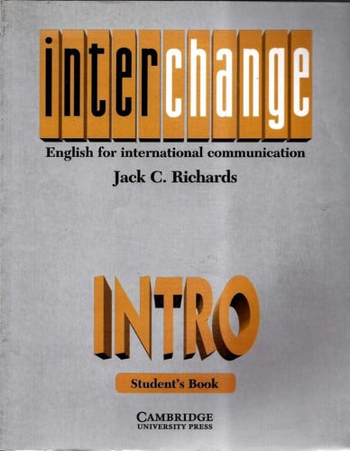 Interchange Intro Student's book: English for International Communication