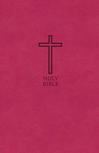 KJV, Value Thinline Bible, Compact, Leathersoft, Pink, Red Letter, Comfort Print: Holy Bible, King James Version