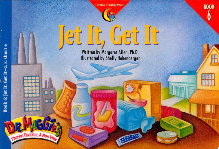 Jet It, Get It (Dr. Maggie's Phonics Readers Series: a New View, 6)