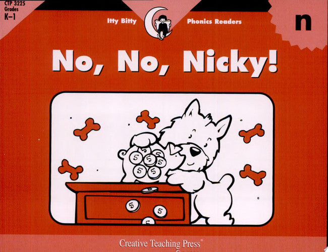 N, No, No, Nicky (Itty-bitty Phonics Readers)