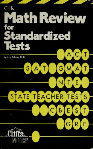 Math Review For Standardized Tests (Cliffs Test Prep)