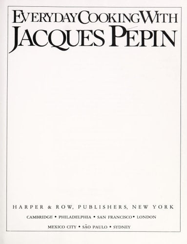Everyday Cooking with Jacques Pepin