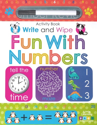 Write and Wipe Fun with Numbers