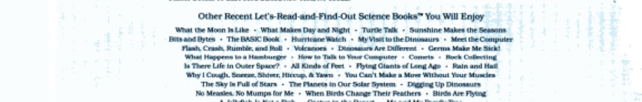 Air Is All Around You (Let's-read-and-find-out: Science)