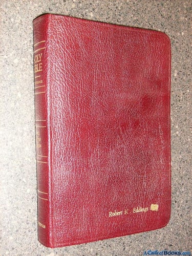 KJV Classic Reference Burgundy Bonded