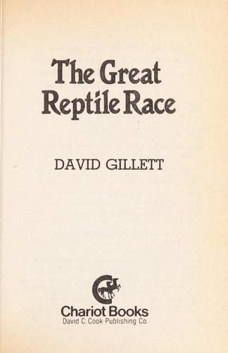 The great reptile race (Sports story for boys)