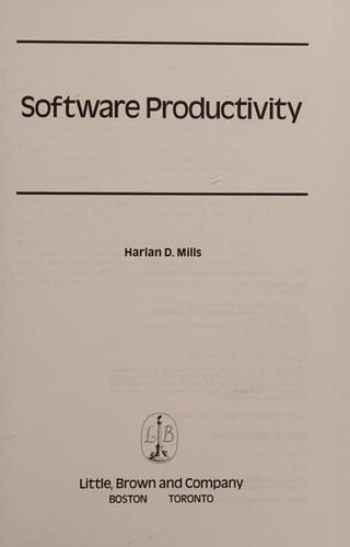Software Productivity