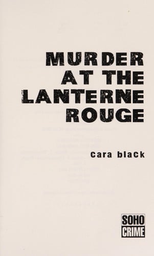Murder at the Lanterne Rouge