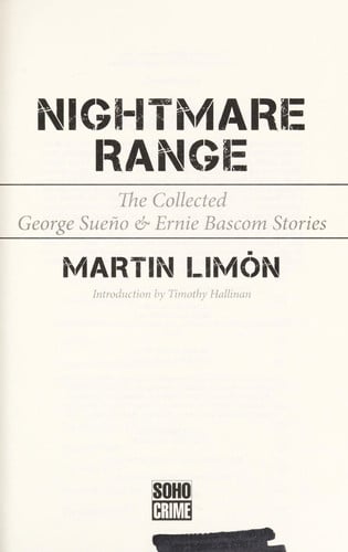 Nightmare Range: The Collected Sueno and Bascom Short Stories