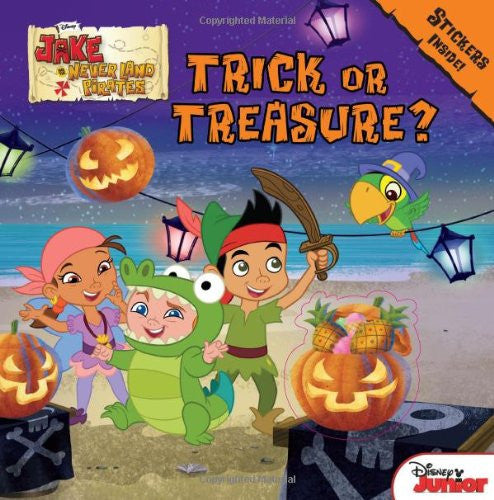 Jake and the Never Land Pirates Trick or Treasure? Stickers Inside!