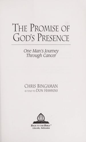 The Promise of God's Presence