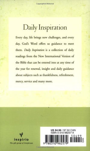Daily Inspiration from the New International Version