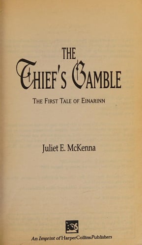 The Thief's Gamble (Tales of Einarinn, Book 1)