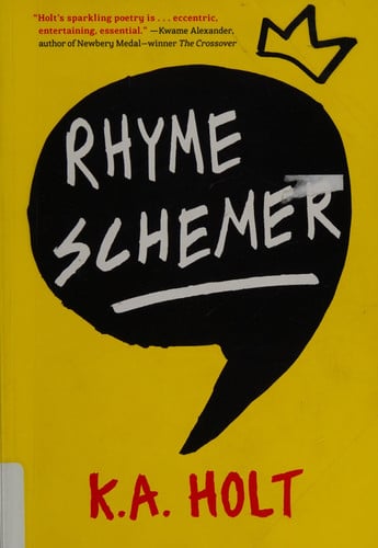 Rhyme Schemer (Poetic Novel, Middle Grade Novel in Verse, Anti-Bullying Book for Reluctant Readers)
