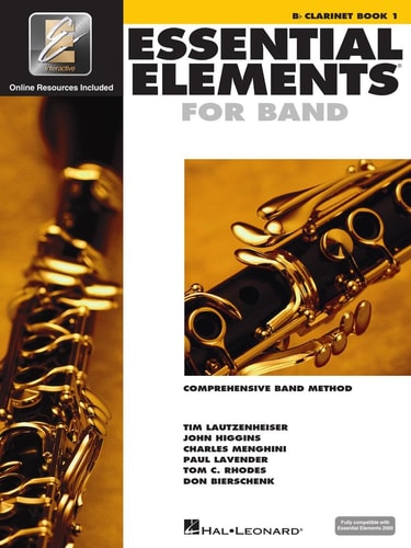 Essential Elements 2000 Comprehensive Band Method B? clarinet book 1