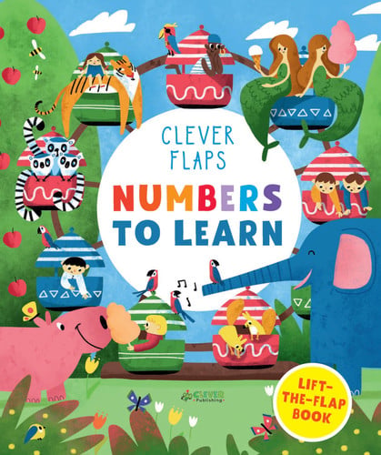 Numbers To Learn: Lift-the-Flap Book (Clever Flaps)