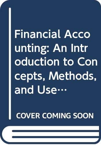 Financial Accounting: Study Guide